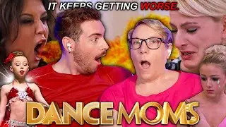 Reacting to STRESSFUL Dance Moms episodes with MY DANCE MOM!! *part 7*