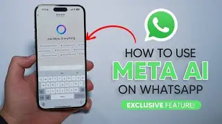 How To Use Meta AI on WhatsApp - Exclusive New Feature!