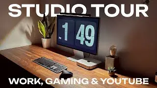 My Studio Tour - 2024 - I built My Dream WFH, YouTube & Gaming Studio! Your Ideas are Welcome!