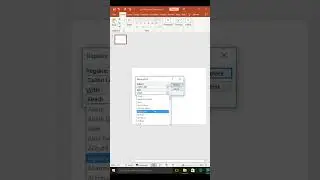 How to change replace fonts in MS Power point