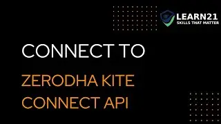 Zerodha Kite Connect API Tutorial using Python | Get quotes, holdings, Place orders