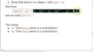 Euler totient (phi) function examples (Part 3)