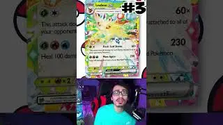 Ranking All 7 New Eeveelution ex Cards From Prismatic Evolutions!  