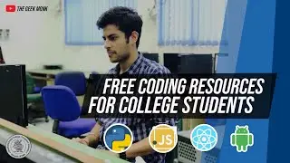 FREE Coding Resources for All College Students 😱🔥 | RESOURCES I USED TO LEARN TO CODE 🔥