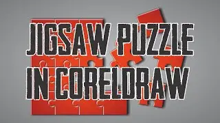 How to Make or Draw Jigsaw Puzzle in CorelDRAW | USAMA FAYYAZ CREATIONS | 2020