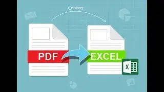 How to convert a file from PDF to XLSX