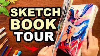 SKETCHBOOK TOUR (Mixed Media Art)