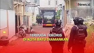 Densus 88 Ciduk Terduga Teror Bom di Kota Batu