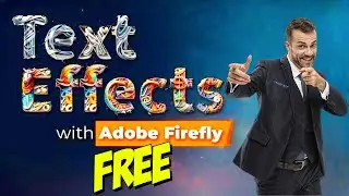 How to use Adobe Firefly Text Effects Adobe Firefly Tutorial