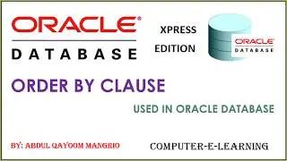 How to Use ORDER BY Clause in Oracle Database 10g XE || Computer e Learning