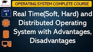 L5: Real Time(Soft, Hard) and Distributed Operating System with Advantages, Disadvantages