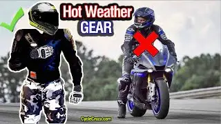 BEST Motorcycle GEAR for SUMMER HOT WEATHER 2023