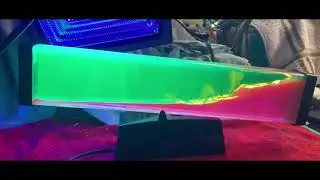 (Restoration Timelapse) Blacklight UV Reactive Lava “The Wave” Machine- Hughes Wave Motion Machines