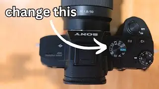 How to Change Dial Settings 1 & 2 For Sony a7iii