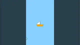 drawing ship 🚢 using python turtle #shorts #ship