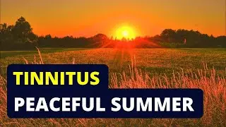 Best Tinnitus Relief Sound Therapy Treatment | Over 1 Hour Of Tinnitus Masking With Crickets