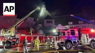 Oregon’s historic Timberline Lodge damaged in fire