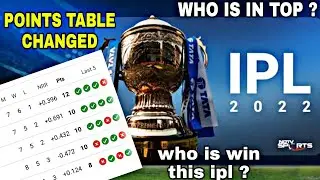 IPL 2022 POINTS TABLE CHANGED NEW TABLE  | IPL Highlights 2022 Today