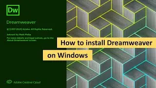 How to Install Dreamweaver on Windows 10