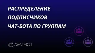 Как распределить по группам пользователей чат-бота