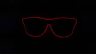 EL Wire Neon Shades from Flashing Blinky Lights