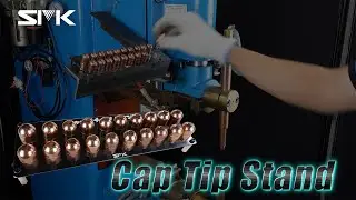 Arrange electrodes, make visible management.【Cap Tip Stand】