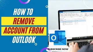 How to Remove Account From Outlook || How to Outlook Account Delete