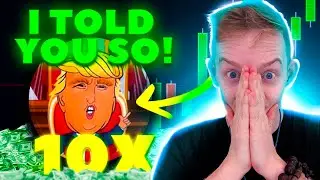 TrumpMania Is Next 100 Million MC Memecoin (9x Since Last Video!)