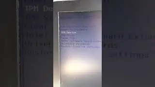 Как запустить TPM модуль на ноутбуке HP