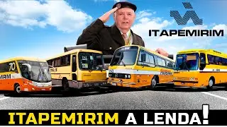 UMA HISTÓRIA SEM FIM CHAMADA VIAÇÃO ITAPEMIRIM EM 4 ÔNIBUS DIFERENTES