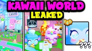 New UPDATE leaks! 🩷KAWAII WORLD🩷 in Pet Sim 99