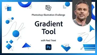 Discover the New Gradient Tool | Photoshop Illustration Challenge