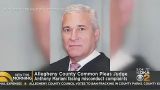 Judge Anthony Mariani facing numerous misconduct complaints