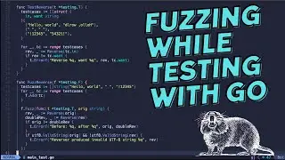 Fuzzing while Testing in Go