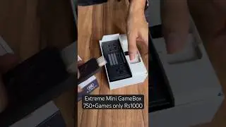 Mini HD Game box only 1000rs 😱🎮✅ #wireless #gamestick #xtrememinigamebox