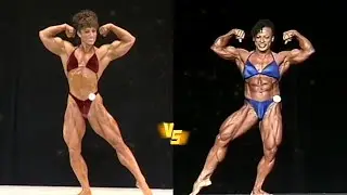 Female Bodybuilder Annie Rivieccio VS Rosemary Jennings