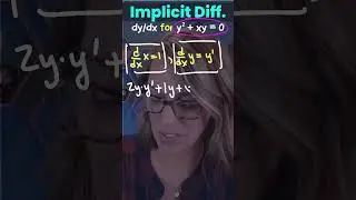 Master Implicit Differentiation #calculus #calc1 #apcalculus