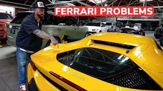 Ferrari SF90 Delivery at RDB. Range Rover Widebody Development!