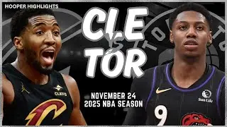 Cleveland Cavaliers vs Toronto Raptors Full Game Highlights | Nov 24 | 2025 NBA Season