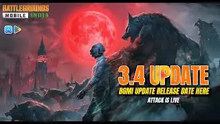 I AM BACK!!! | with BGMI 3.4 UPDATE | : BGMI LIVE🔥|