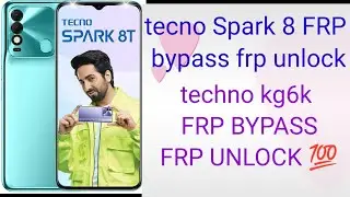 techno spark 8 frp bypass all techno frp bypas