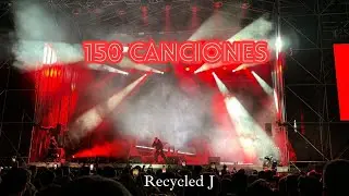 Recycled J - 150 canciones en DIRECTO