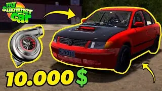 $10.000 TURBO PASSAT B5 from GRANDMA! | My Summer Car #97