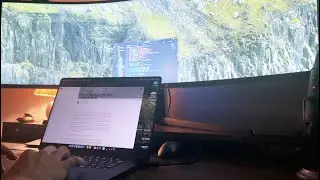 Software Engineering on the Ultrawide Monitor! @StephenSamuelsen #softwareengineer #programming