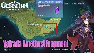 How to Get Vajrada Amethyst Fragment Genshin Impact