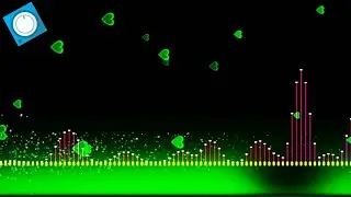 Audio Spectrum Visualizer Green Screen HD |  Avee Player Template | 