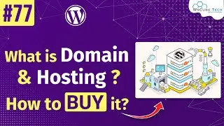 What is Domain and Hosting - How to Buy? | WordPress Tutorials