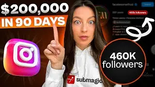 She made $200K in 90 Days | Faceless Instagram Revealed