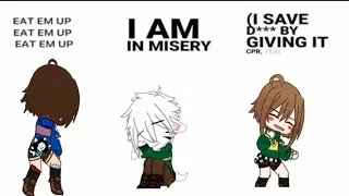 Best trio// Meme Undertale/Gacha club Chara& Frisk & Asriel