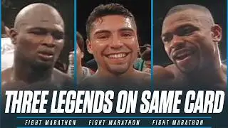 When Three HALL OF FAMERS Were On The Same Card | FIGHT MARATHON